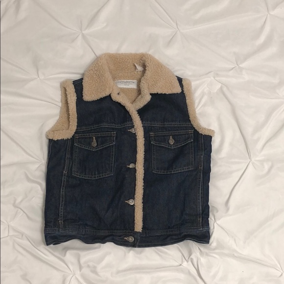 Liz Claiborne Jackets & Blazers - SALE* Women’s Shearling Jean vest
